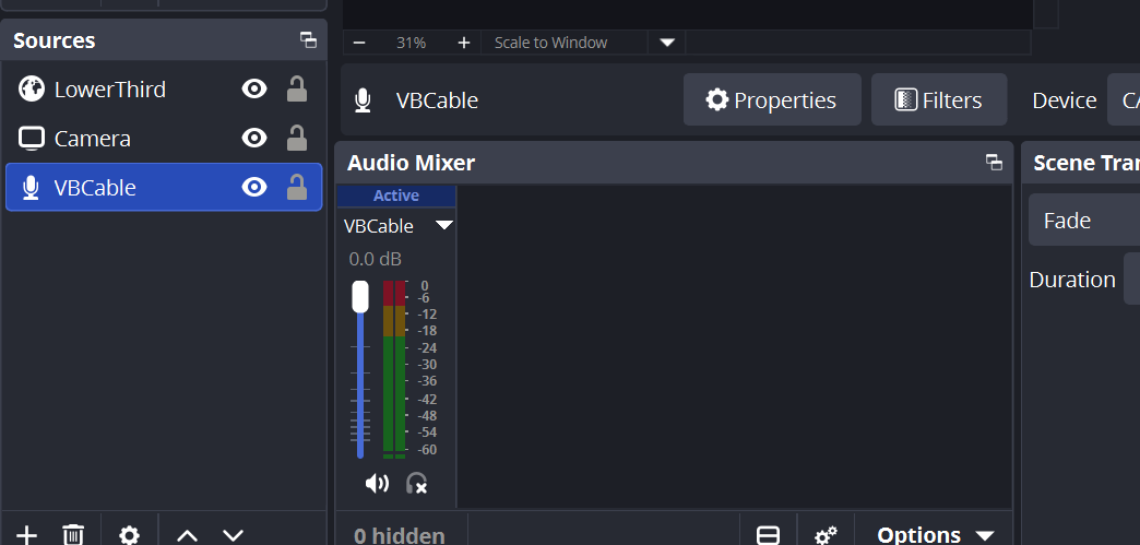 OBS browser source URL and size