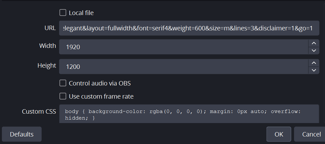 OBS choose monitor